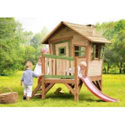 Dječja kućica Robin sa toboganom Dječja kućica Robin sa toboganom