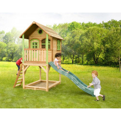 Dječja kućica Sarah sa toboganom  Dječja kućica Sarah sa toboganom