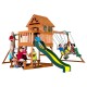 Springboro Play Tower with Swings and Slide
