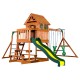 Springboro Play Tower with Swings and Slide