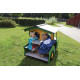 Tractor playhouse, green