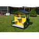 Tractor playhouse, green