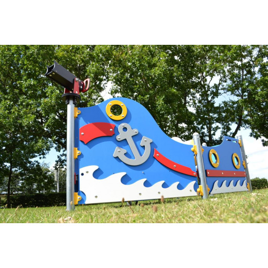 Children\'s playground Mini pirate ship
