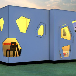 Dječja kućica za vrt Kyoto Twin