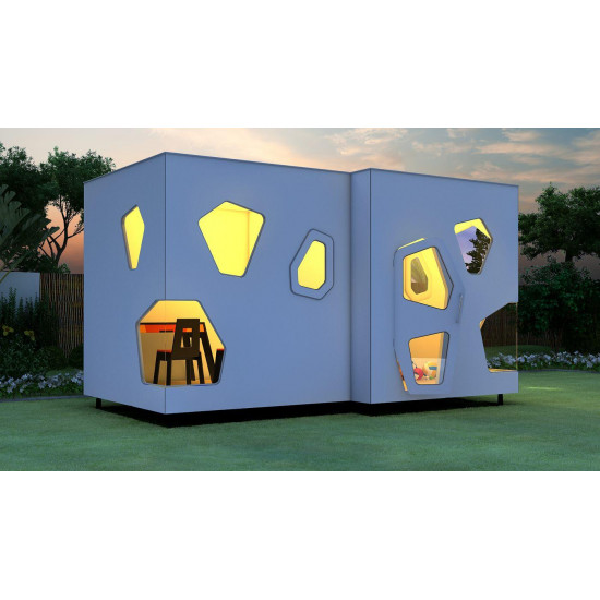 Outdoor playhouse Kyoto Twin