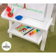 Deluxe Wooden Easel - White Deluxe Wooden Easel - White