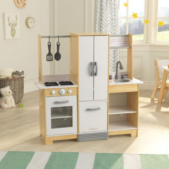 Modern-Day Play Kitchen with EZ Kraft Assemblyª