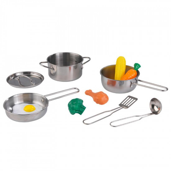 Deluxe Cookware Set with Food