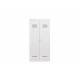 Connect basic locker cabinet 2-doors white [fsc]