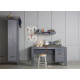 Kluis cabinet steel grey Kluis cabinet steel grey
