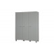 Dennis 3-doors wardrobe pine concrete grey brushed Dennis 3-doors wardrobe pine concrete grey brushed
