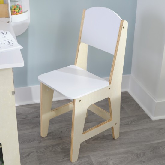 Arches Floating Wall Desk & Chair - White