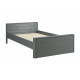 Dennis bed 120x200 cm steelgrey