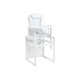 Plus White With Cream Colour Dots Highchair