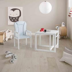 Visoki stolac Plus Bijeli s krem točkamaVisoki stolac Plus Bijeli s krem zvezdicama Visoki stolac Plus Bijeli s krem točkamaVisoki stolac Plus Bijeli s krem zvezdicama