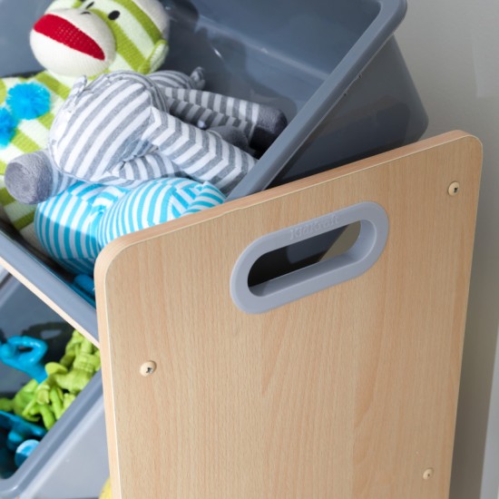 Sort It & Store it Bin Unit - Gray & Natural Sort It & Store it Bin Unit - Gray & Natural
